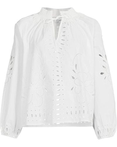 Rails Women's Lucinda Long Sleeve Top - White