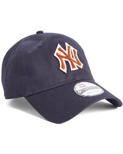 KTZ Men's New York Yankees Boucle 9twenty Adjustable Cap - Blue