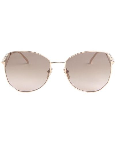Prada Women's Catwalk Metal Sunglasses - White