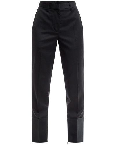 Helmut Lang Women's Slim Trouser With Split Detail - Black