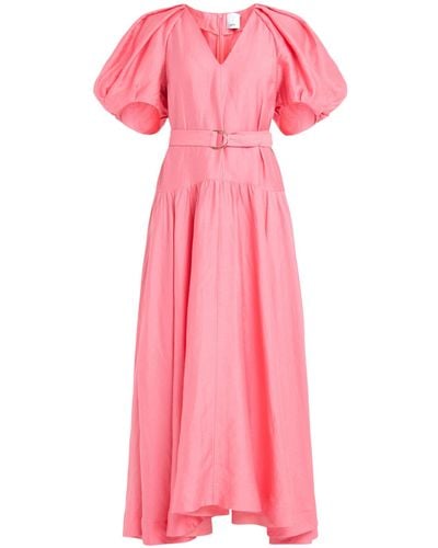 Acler Women's Warner Midi Dress - Pink