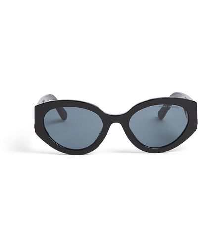 Marc Jacobs Women's Marc 694/g/s Oval Acetate Sunglasses - Blue