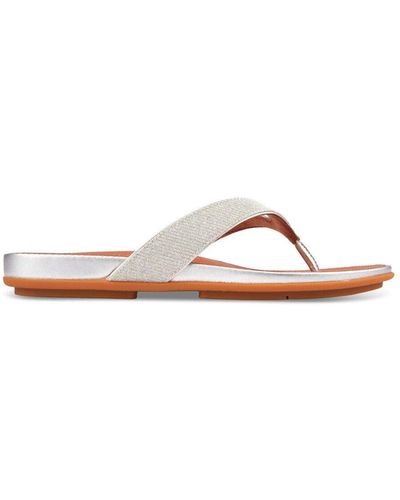 Fitflop Women's Gracie Leather Sandals - White