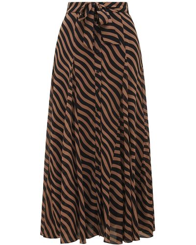 Mid length leopard skirts cheap forever