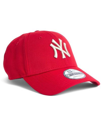 KTZ Men's New York Yankees Mlb Repreve 9forty Adjustable Cap - Red