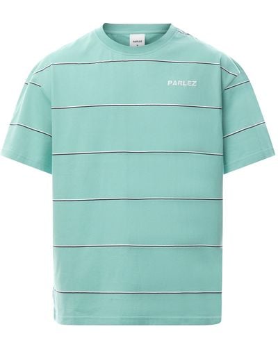 Parlez Men's Bataka Oversized Stripe T-shirt - Blue