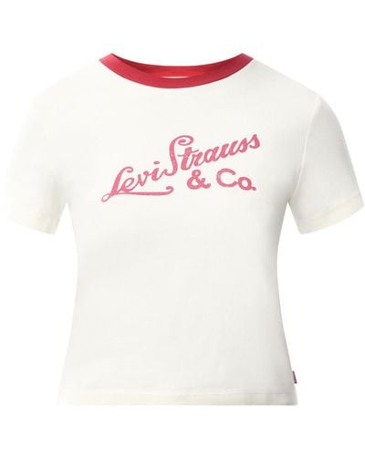 Levi's Women's Essential Sporty Tee - White