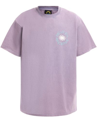 DEUS Men's Custom Leisure T-shirt - Purple
