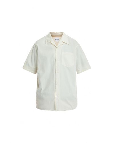 Norse Projects Men's Carsten Cotton Shirt - White
