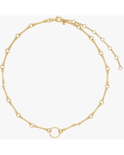 SORU Women's Soru Charm Link Necklace - White