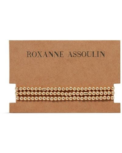 Roxanne Assoulin Women's Baby Beads Bunches Trio - Natural