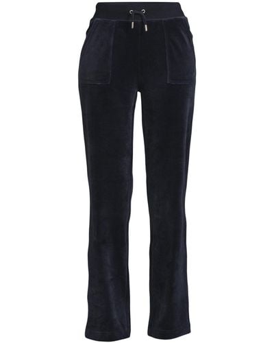 Juicy Couture Women's Del Ray Track Trousers With Pockets - Blue