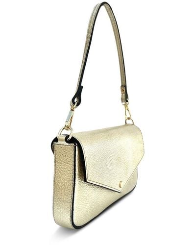 Apatchy London Women's The Munro Leather Shoulder Bag - Metallic