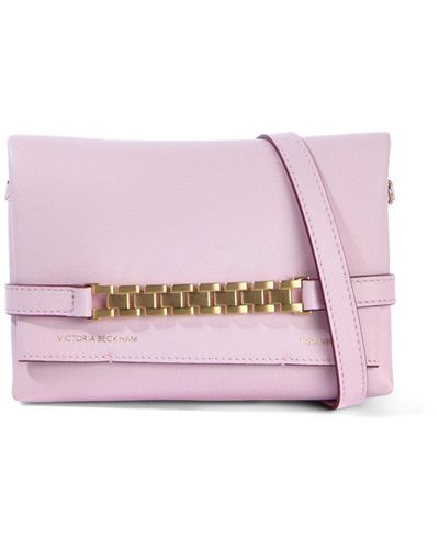 Victoria Beckham Women's Mini Pouch With Long Strap - Pink