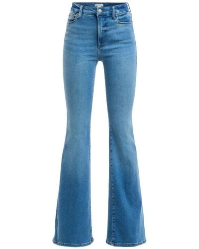 GOOD AMERICAN Women's Good Legs Flare Jeans - Blue