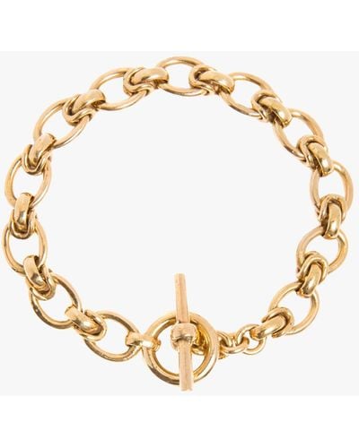Tilly Sveaas Women's Small Interlock Linked Bracelet - Metallic