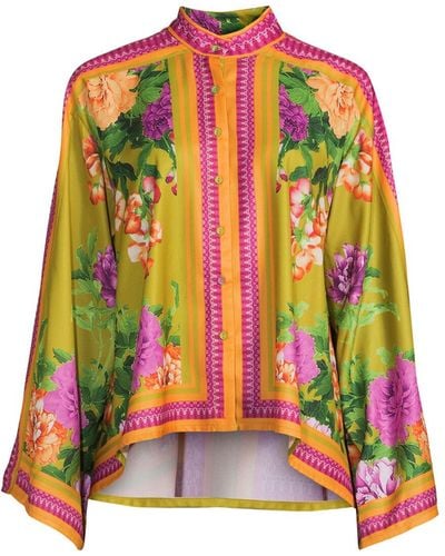 Raishma Women's Floral Printed Alina Shirt - Multicolour