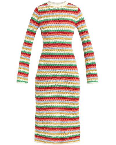 Kitri Women's Nadine Striped Knit Dress - Multicolour