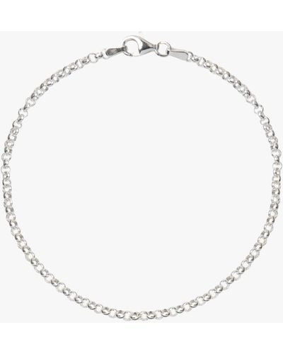 Tilly Sveaas Women's Belcher Chain Bracelet - White