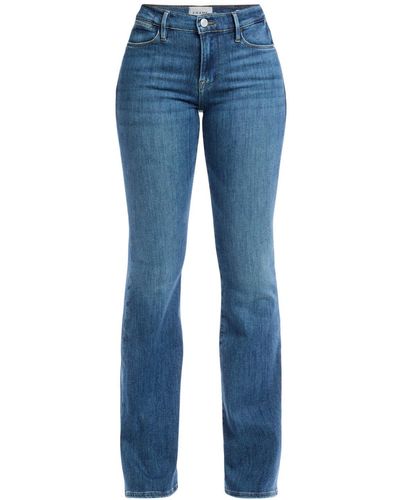 FRAME Women's Le High Flare Jeans - Blue