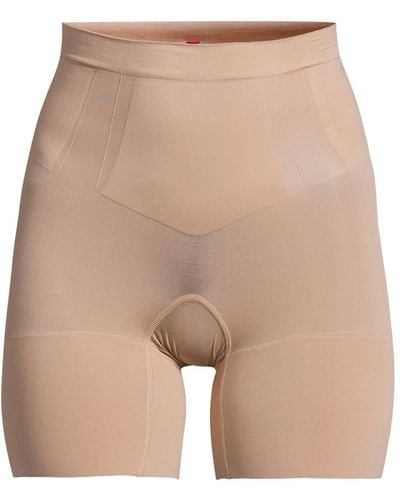 Spanx Women's Mid Thigh Short - Natural