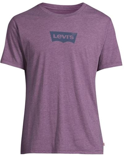 Levi's Men's Classic Graphic Tee - Purple