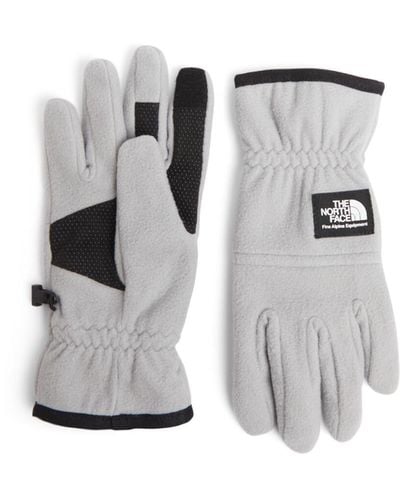 The North Face Etip Heavyweight Touchscreen Compatible Fleece Gloves in  Black | Lyst UK
