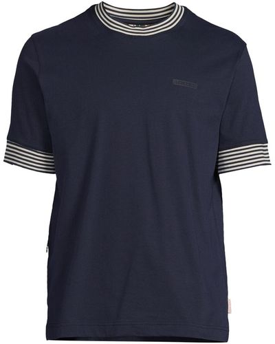 SealSkinz Men's Sisland Short Sleeve T Shirt - Blue