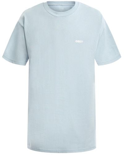 Obey Men's Classic T-shirt - Blue
