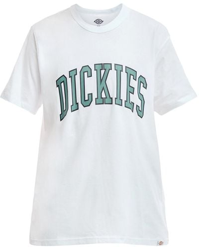 Dickies Men's Aitkin Spellout Tee - White