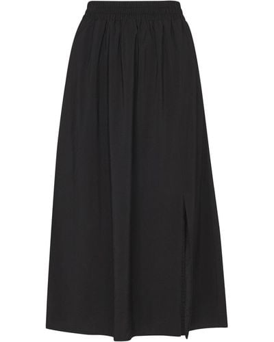 Whistles Women's Eva Elasticated Waist Skirt - Black
