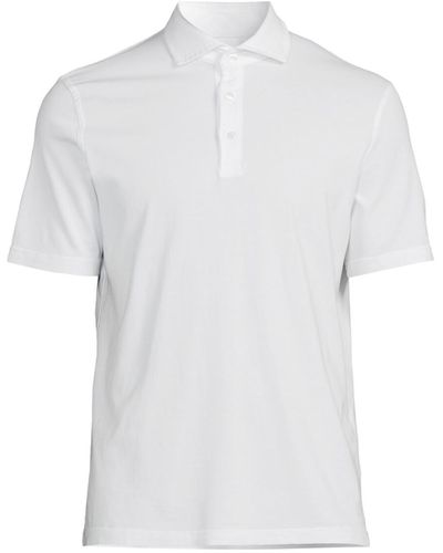 Fedeli Men's Zero Polo T-shirt - White