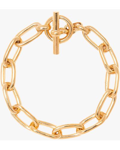 Tilly Sveaas Women's Small Oval Linked Bracelet - Metallic