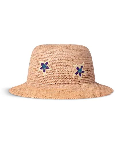 Paul Smith Women's Ibiza Straw Bucket Hat - Pink