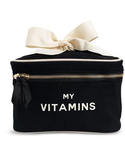 Bag-all Women's My Vitamins Pouch - Black