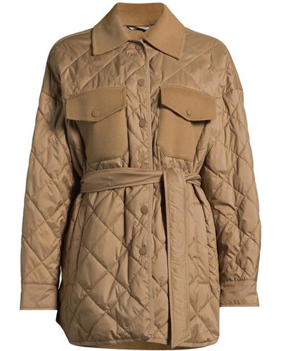 Weekend by Maxmara Women's Paprica Quilted Jacket - Natural