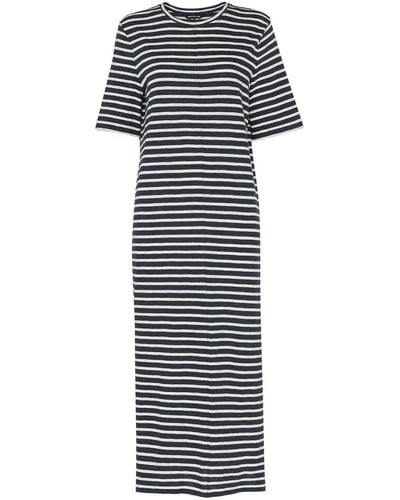 Whistles Women's Breton Stripe Jersey Dress - Blue