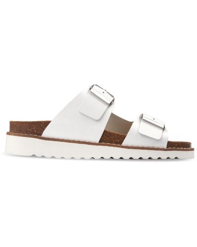 Sole Women's Gerti Footbed Sandals - White
