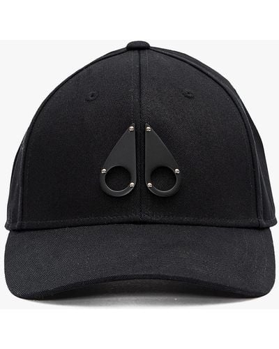 Moose Knuckles Men's Logo Icon Cap - Black