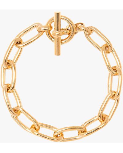 Tilly Sveaas Women's Small Oval Linked Bracelet - Metallic