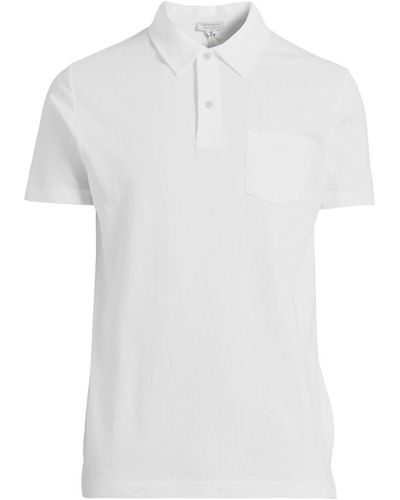 Sunspel Men's Riviera Polo Shirt - White