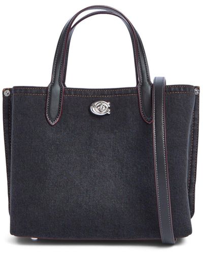 COACH Women's Willow Large Tote Bag 24 - Blue