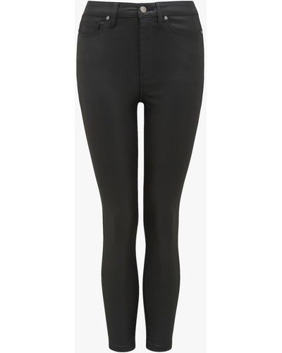 Forever New Women's Bella Cropped High Rise Skinny Jeans - Black