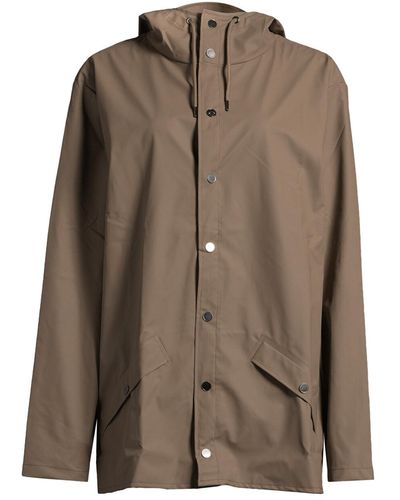 Rains Men's Jacket W3 - Brown