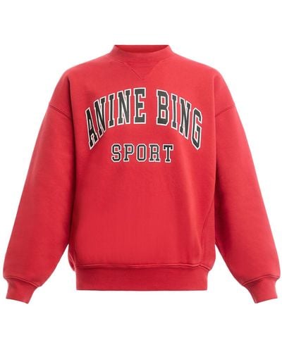 Anine Bing Women's Jaci Sweatshirt - Red