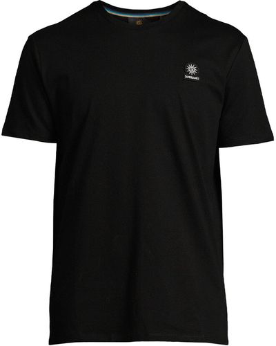 Sandbanks Men's Badge Logo T-shirt - Black