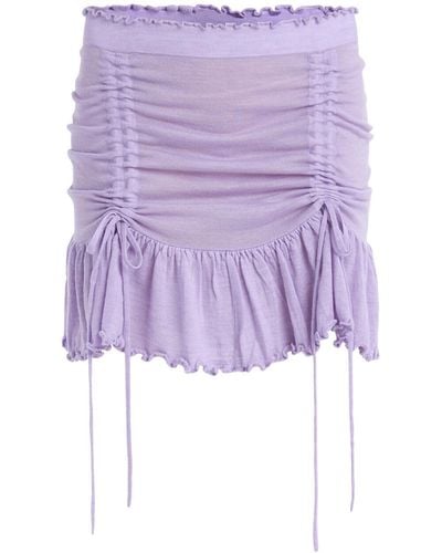 CANNARI CONCEPT Women's Drawstring Skirt - Purple