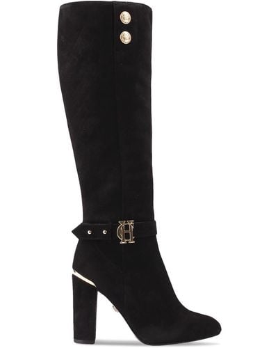 Holland Cooper Women's Marlborough Knee Boots - Black