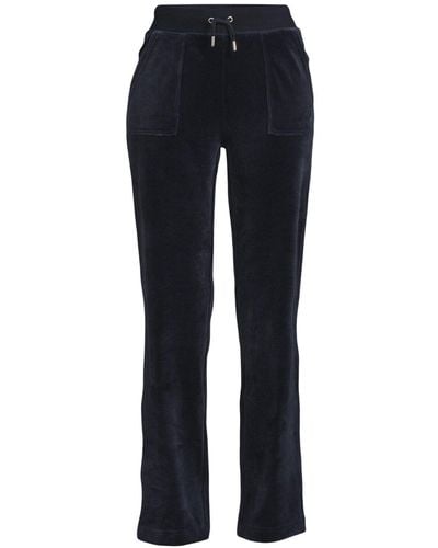 Juicy Couture Women's Del Ray Track Pant With Pockets - Blue