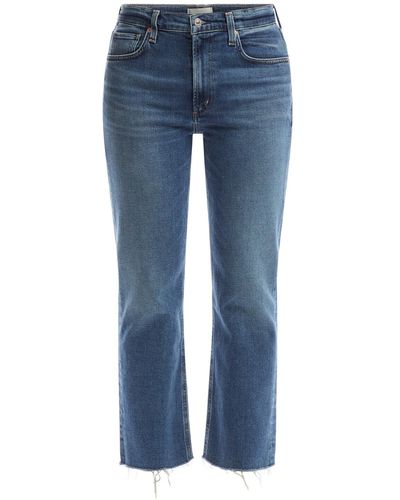 Citizens of Humanity Women's Daphne Crop Jeans - Blue
